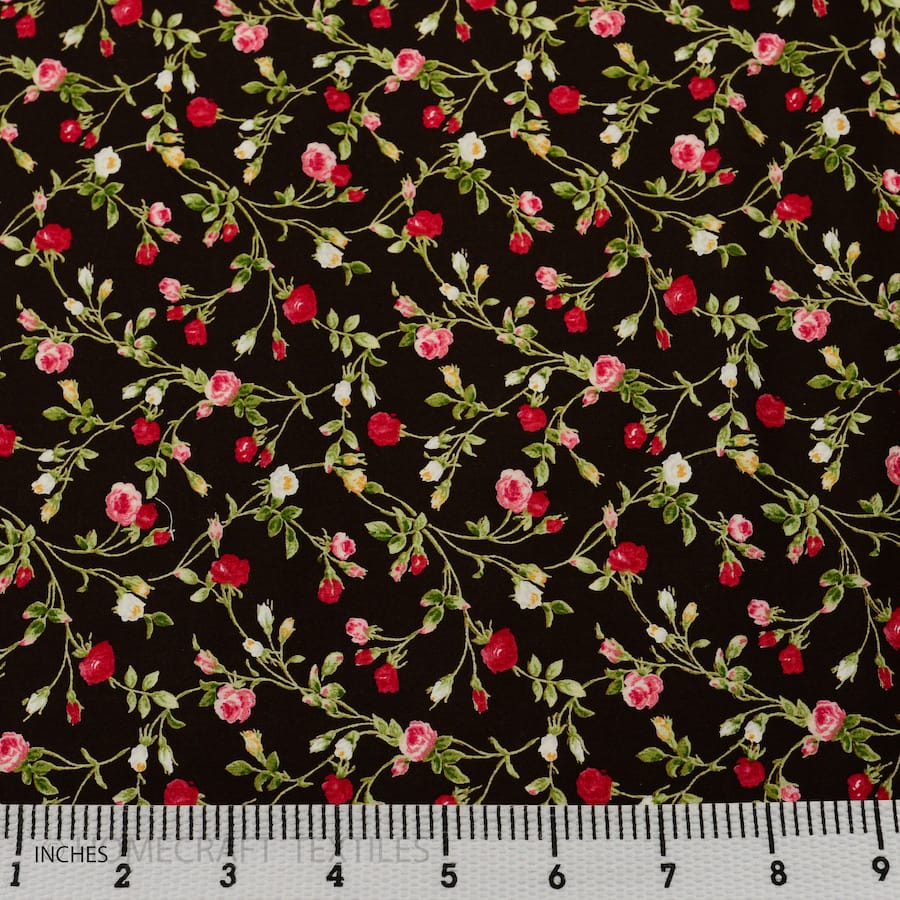 Floral Design Cotton Prints by Homecraft Textiles - Haberdashery Shop in Australia