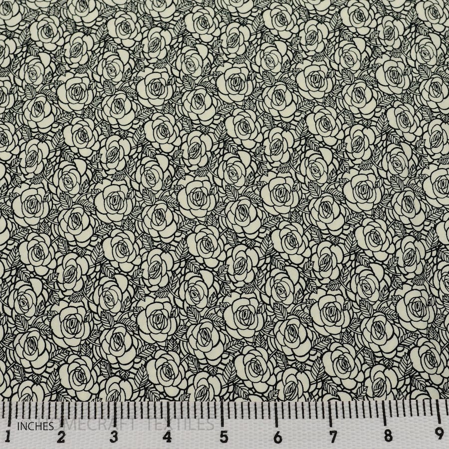 Floral Design Cotton Prints by Homecraft Textiles - Haberdashery Shops