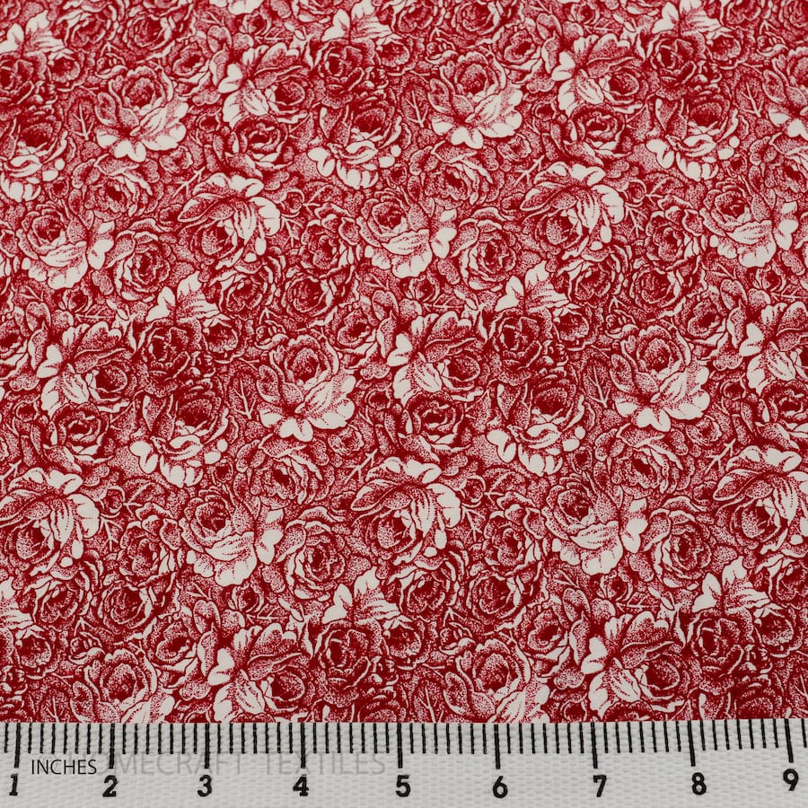 Floral Design Cotton Prints by Homecraft Textiles - Haberdashery Shops