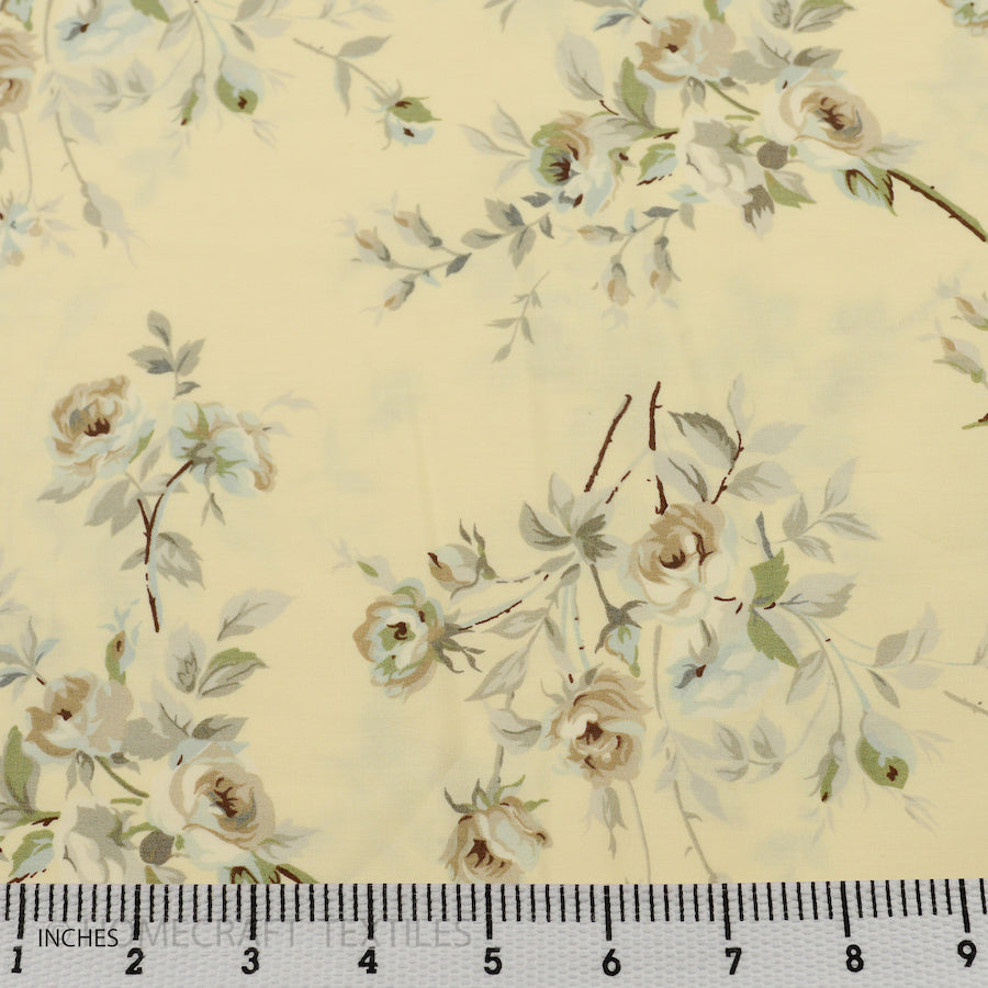 Floral Design Cotton Prints by Homecraft Textiles - Cheap Fabric Online Australia