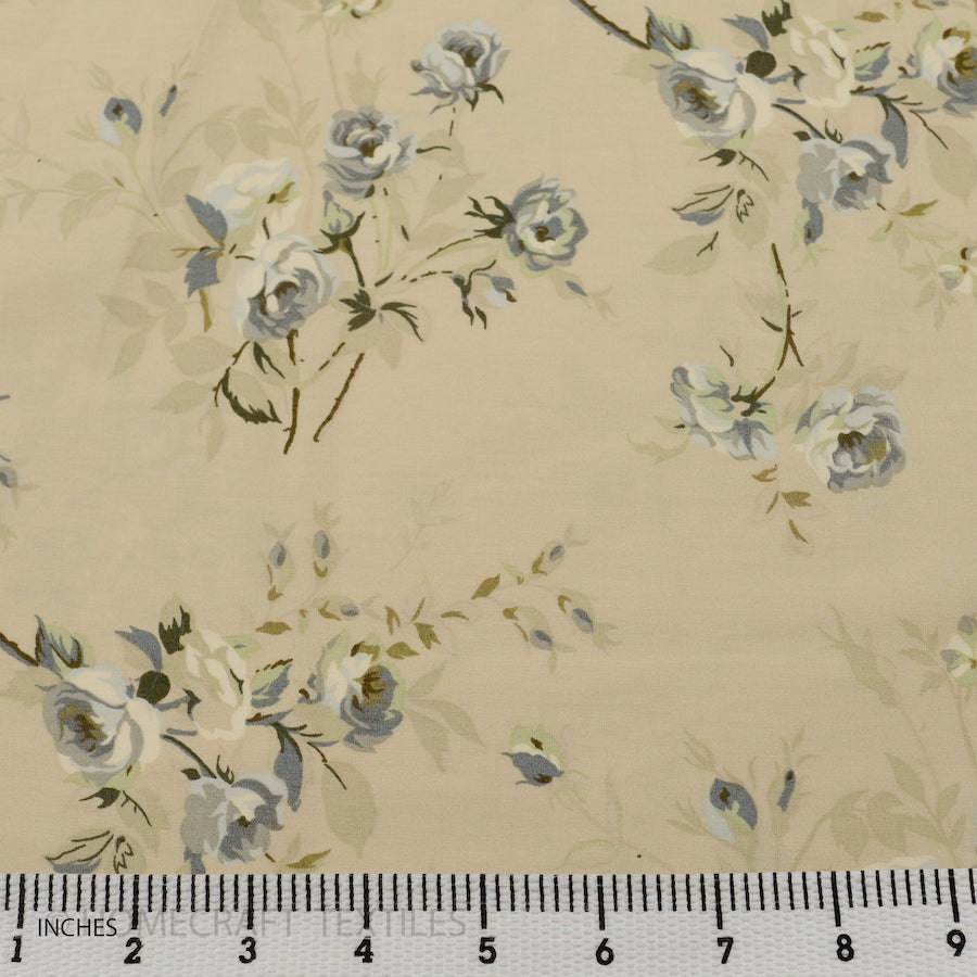 Floral Design Cotton Prints by Homecraft Textiles - Cheap Fabric Online Australia