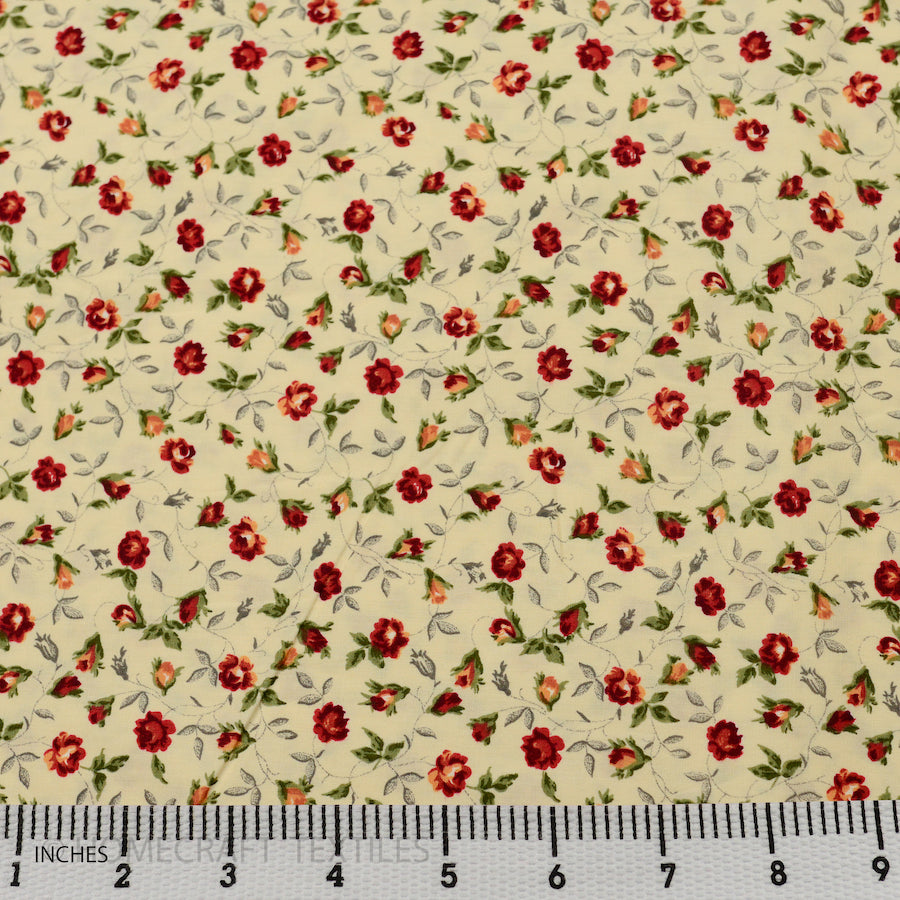 Floral Design Cotton Prints by Homecraft Textiles - Cheap Fabric Online Australia