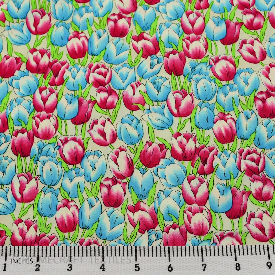 Floral Design Cotton Prints by Homecraft Textiles - Cheap Fabric Online Australia