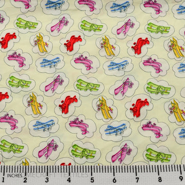 Planes Design Cotton Prints by Homecraft Textiles - Cheap Fabric Online Australia
