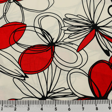 Floral Design Cotton Prints by Homecraft Textiles - Cheap Fabric Online Australia