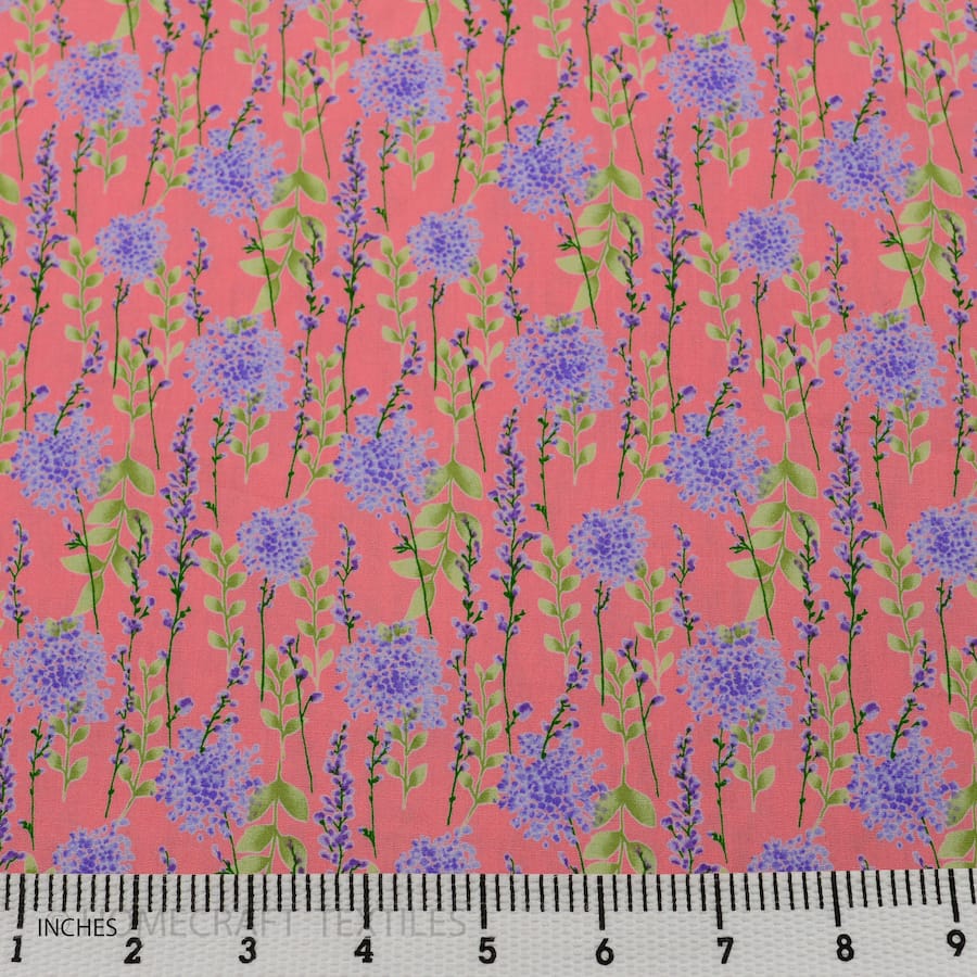 Floral Design Cotton Prints by Homecraft Textiles - Cheap Fabric Online Australia
