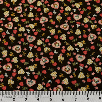 Hearts Design Cotton Prints by Homecraft Textiles - Fabric Online Australia
