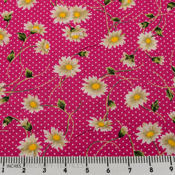 Floral Design Cotton Prints by Homecraft Textiles - Cheap Fabric Online Australia