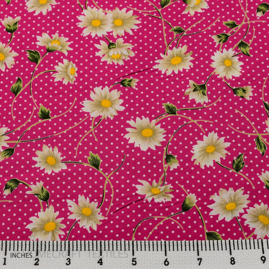 Floral Design Cotton Prints by Homecraft Textiles - Cheap Fabric Online Australia