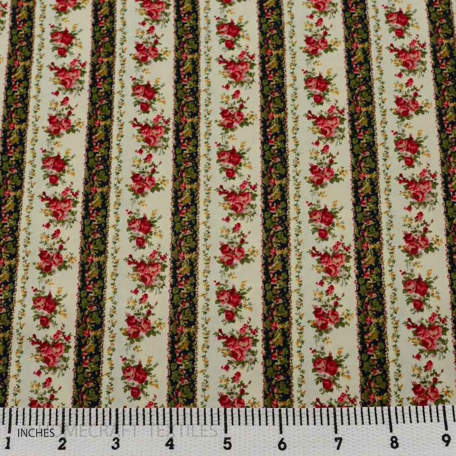 Floral Design Cotton Prints by Homecraft Textiles - Cheap Fabric Online Australia