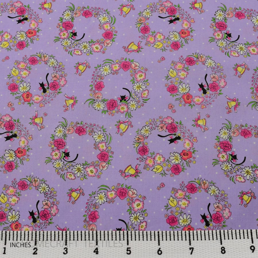 Flower Design Cotton Prints by Homecraft Textiles - Online Fabric Store