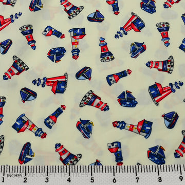 Nautical Design Cotton Prints by Homecraft Textiles - Fabric Online Australia