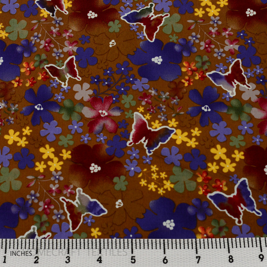 Butterfly Cotton Prints by Homecraft Textiles - Fabric Suppliers