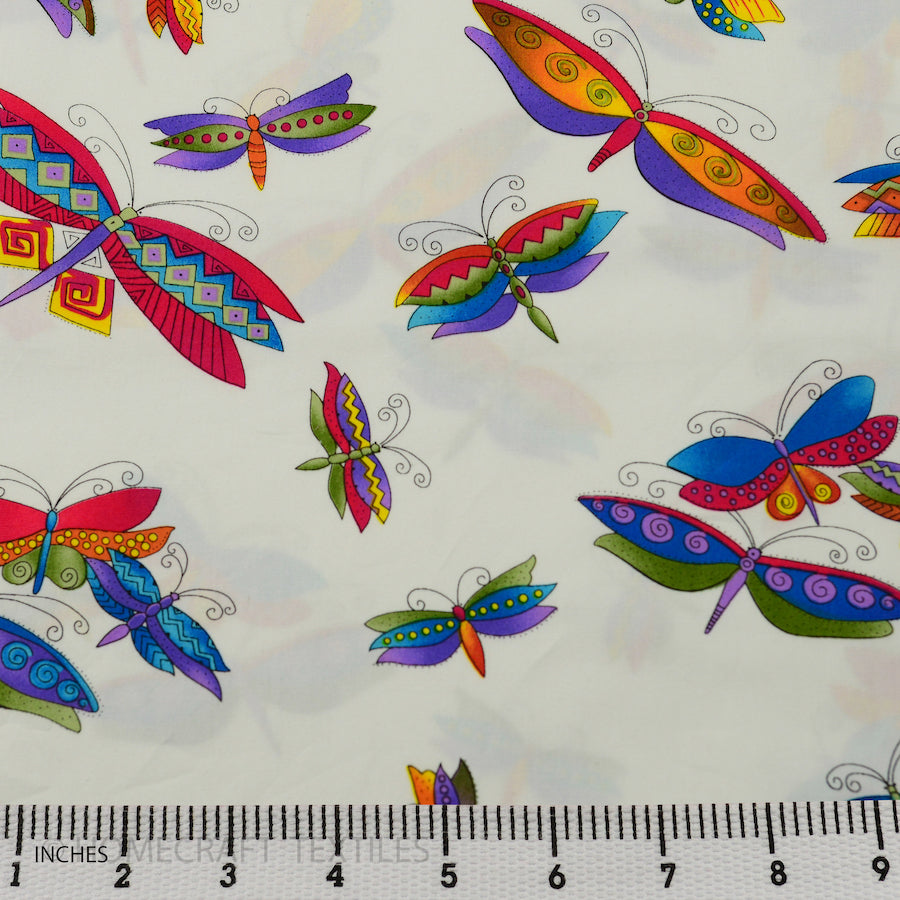 Butterfly Cotton Prints by Homecraft Textiles - Fabric Suppliers