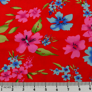 Floral Design Cotton Prints by Homecraft Textiles - Cheap Fabric Online Australia