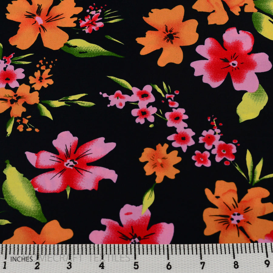 Floral Design Cotton Prints by Homecraft Textiles - Cheap Fabric Online Australia