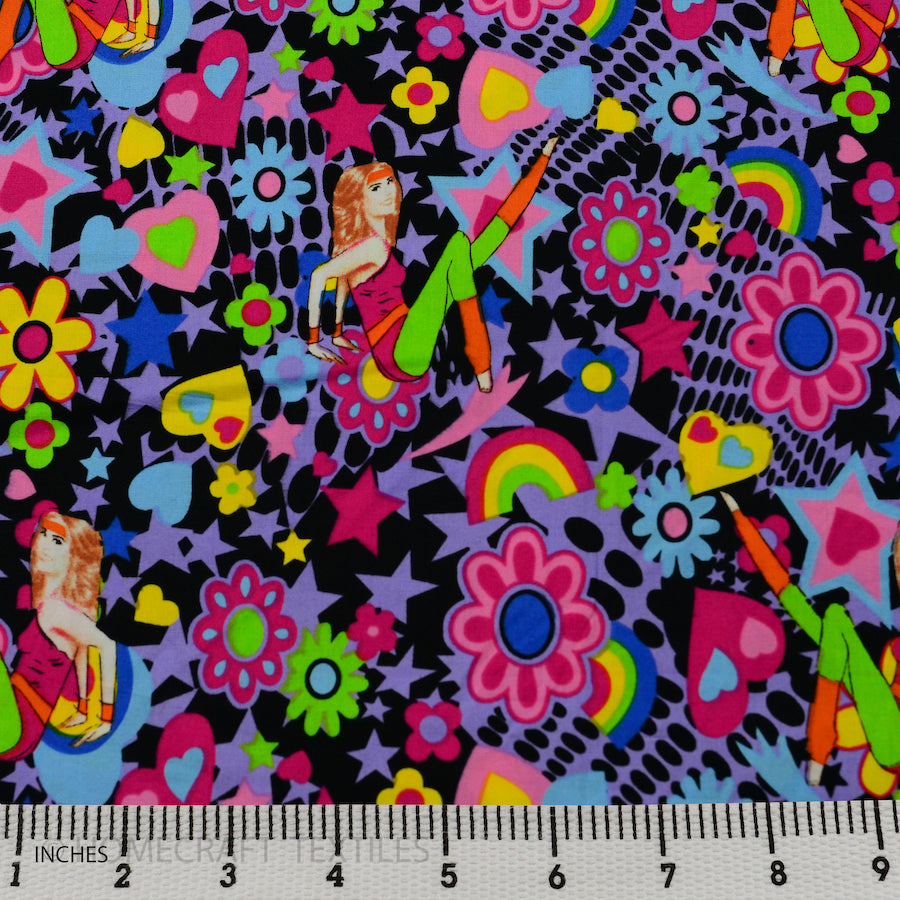 Floral Design Cotton Prints by Homecraft Textiles - Cheap Fabric Online Australia