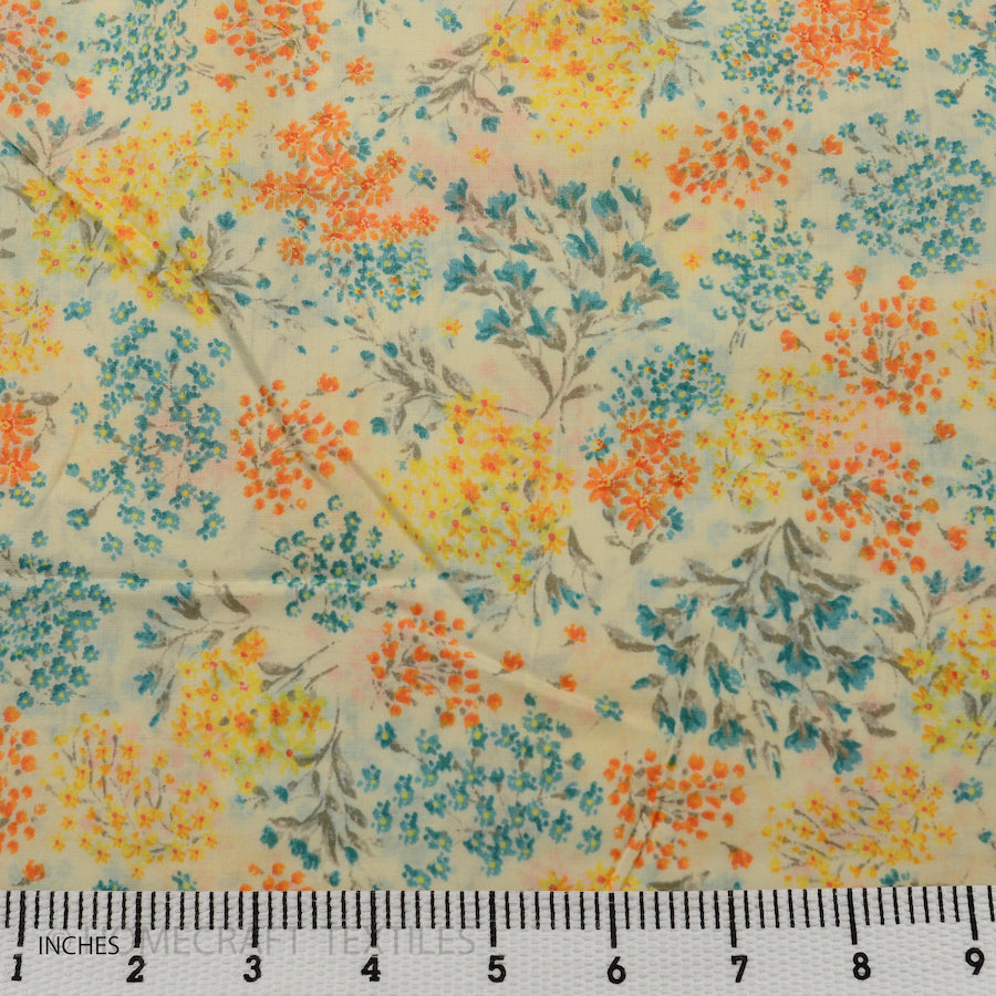 Floral Design Cotton Prints by Homecraft Textiles - Cheap Fabric Online Australia