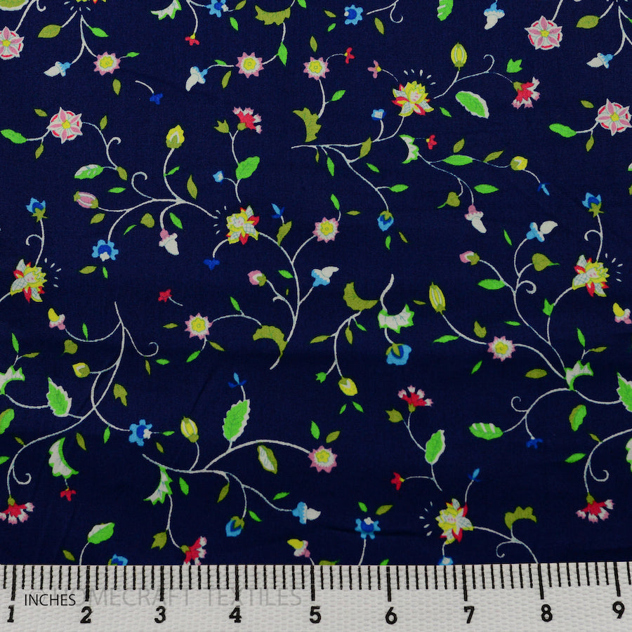 Floral Design Cotton Prints by Homecraft Textiles - Cheap Fabric Online Australia