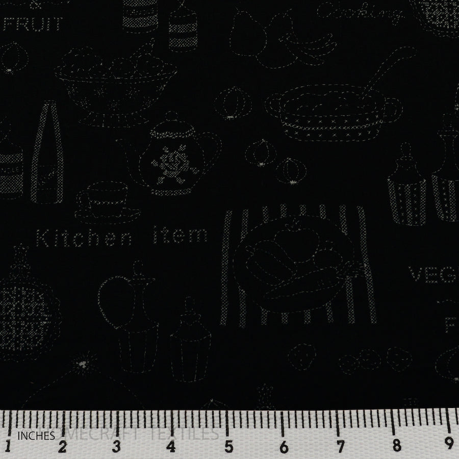 Breakfast Design Cotton Prints by Homecraft Textiles - Online Fabric Store