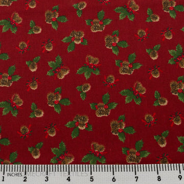 Mistletoe Design Cotton Prints by Homecraft Textiles - Online Fabric Store