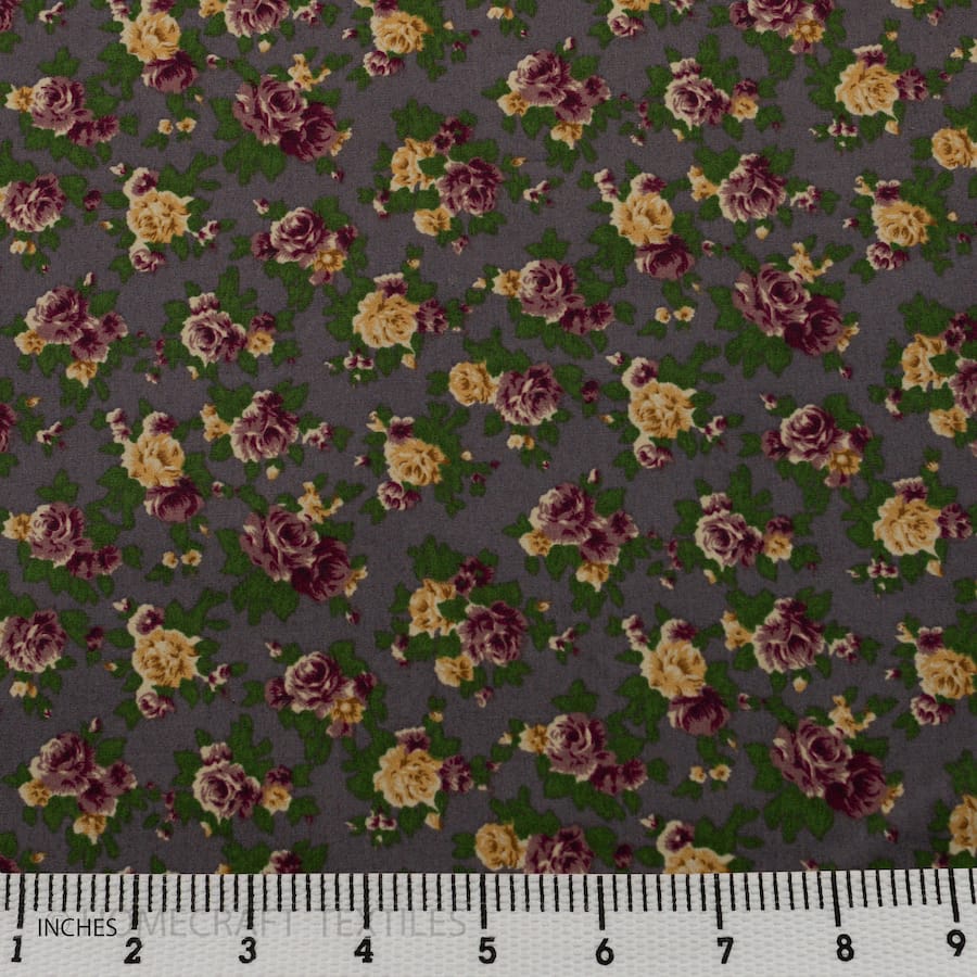 Flower Design Cotton Prints by Homecraft Textiles - Online Fabric Store