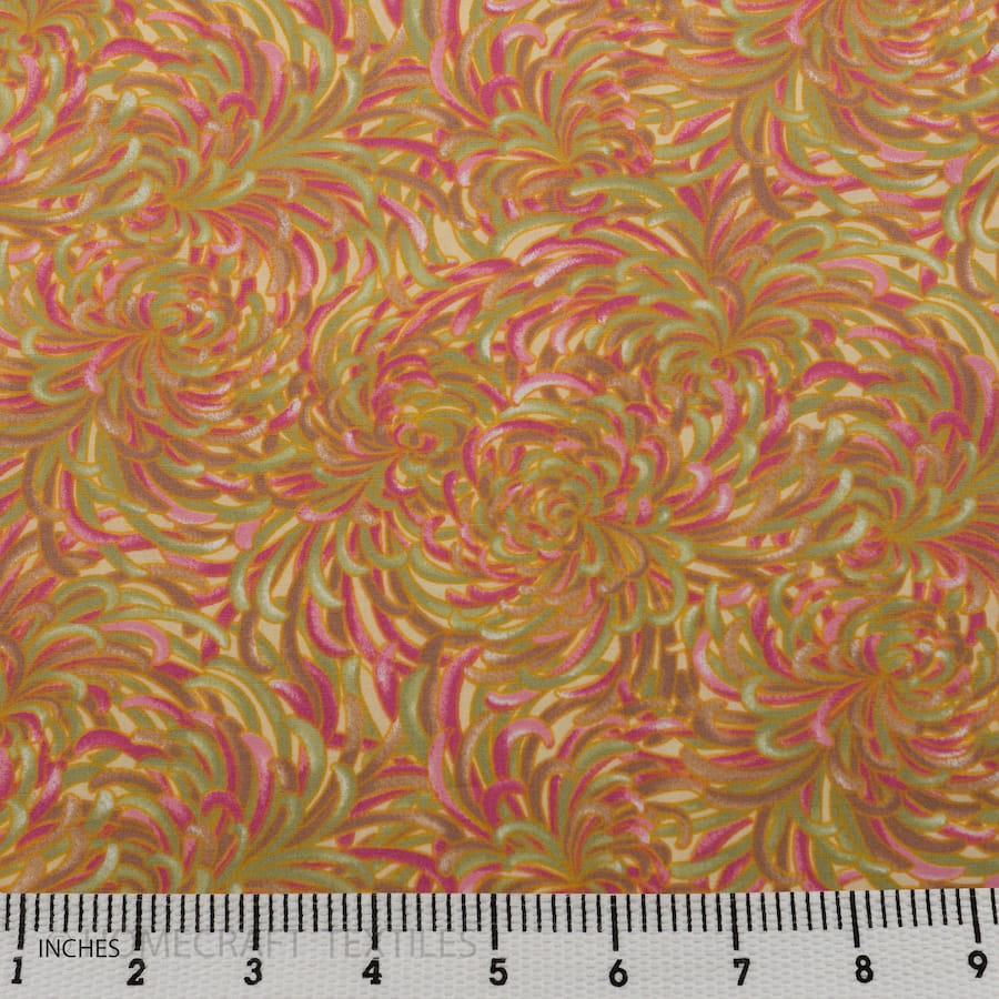 Flower Design Cotton Prints by Homecraft Textiles - Online Fabric Store