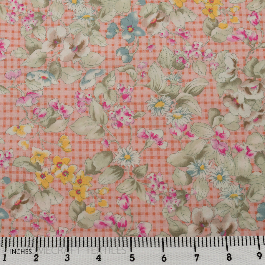 Flower Design Cotton Prints by Homecraft Textiles - Online Fabric Store