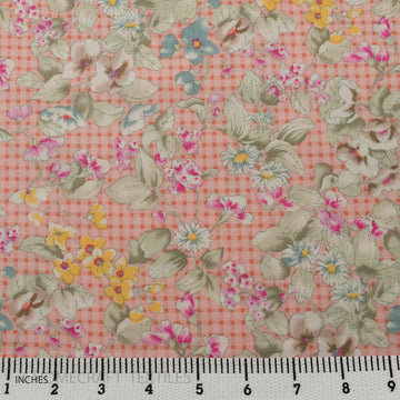 Flower Design Cotton Prints by Homecraft Textiles - Online Fabric Store