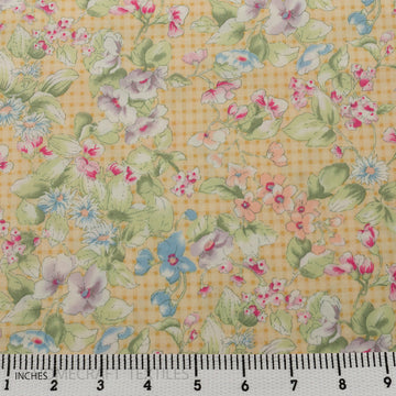 Flower Design Cotton Prints by Homecraft Textiles - Online Fabric Store