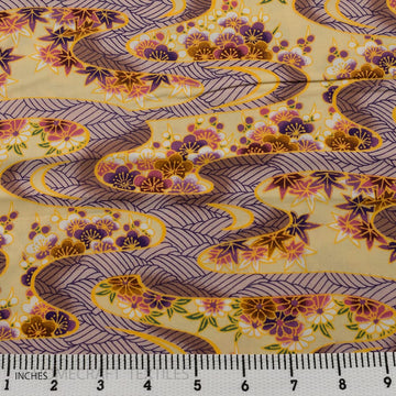 Flower Design Cotton Prints by Homecraft Textiles - Online Fabric Store