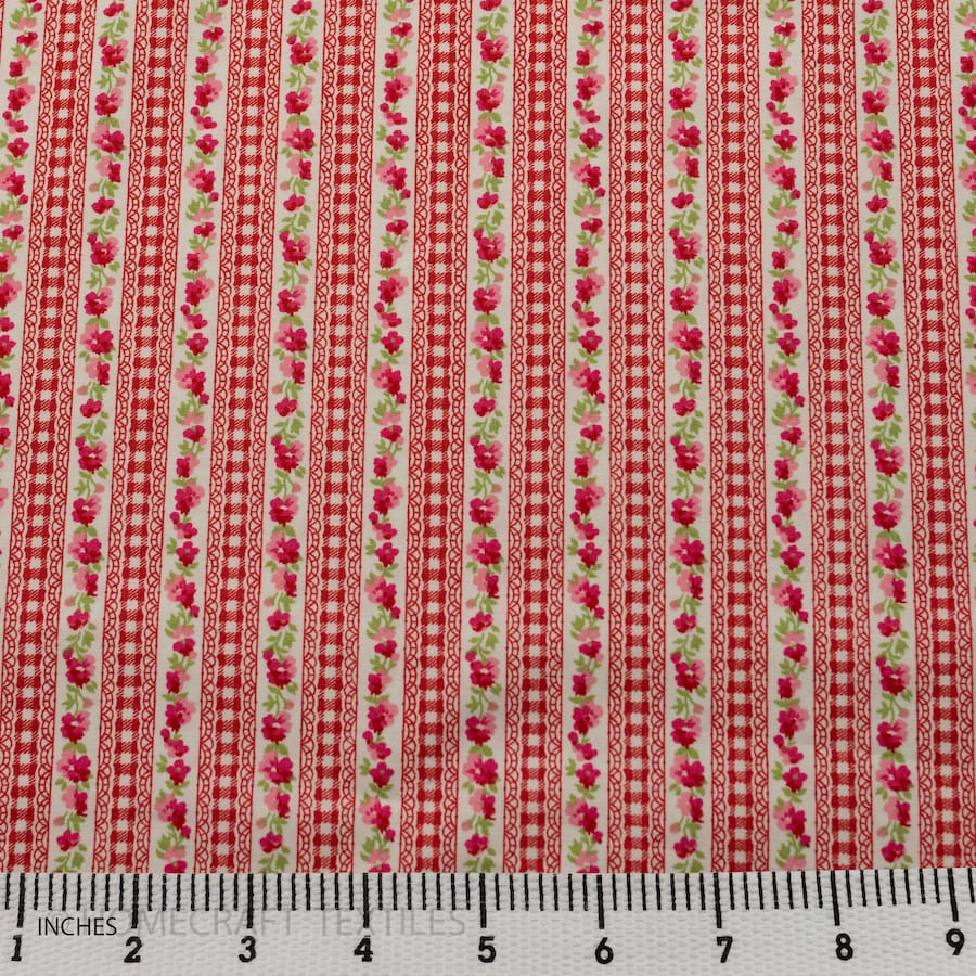 Flower Design Cotton Prints by Homecraft Textiles - Online Fabric Store