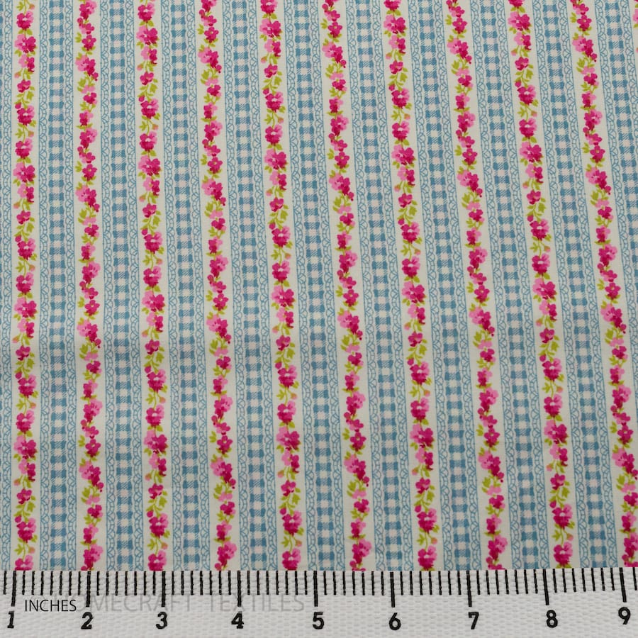 Flower Design Cotton Prints by Homecraft Textiles - Online Fabric Store