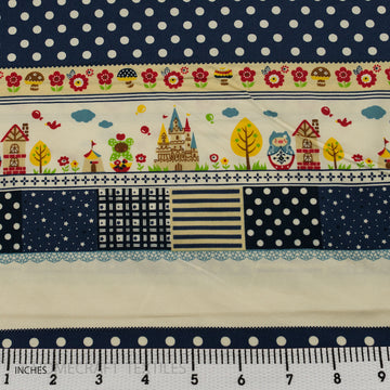 Flower, Animal, and Castle Design Cotton Prints by Homecraft Textiles - Online Fabric Store