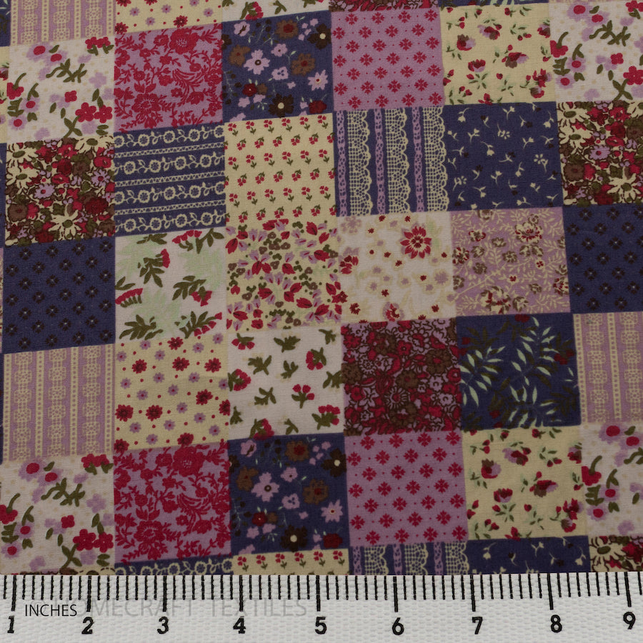 Flower Design Cotton Prints by Homecraft Textiles - Online Fabric Store