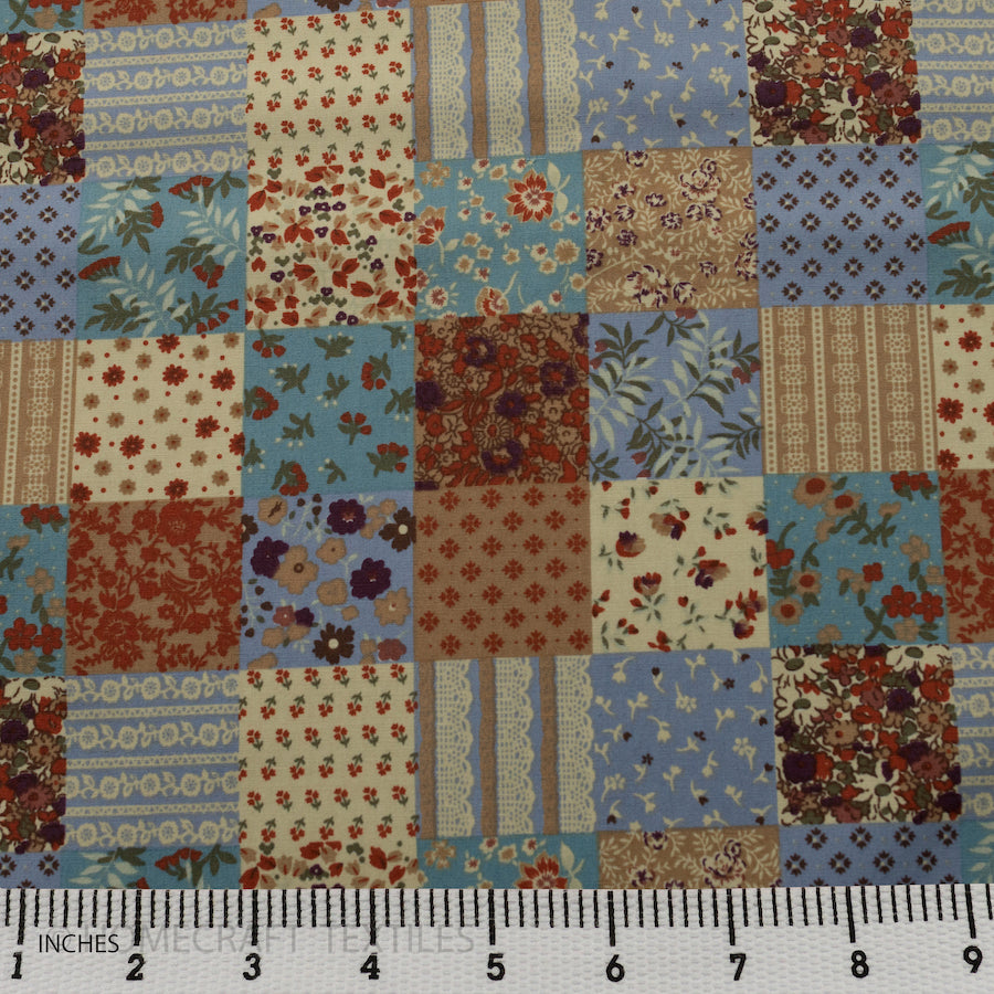 Flower Design Cotton Prints by Homecraft Textiles - Online Fabric Store