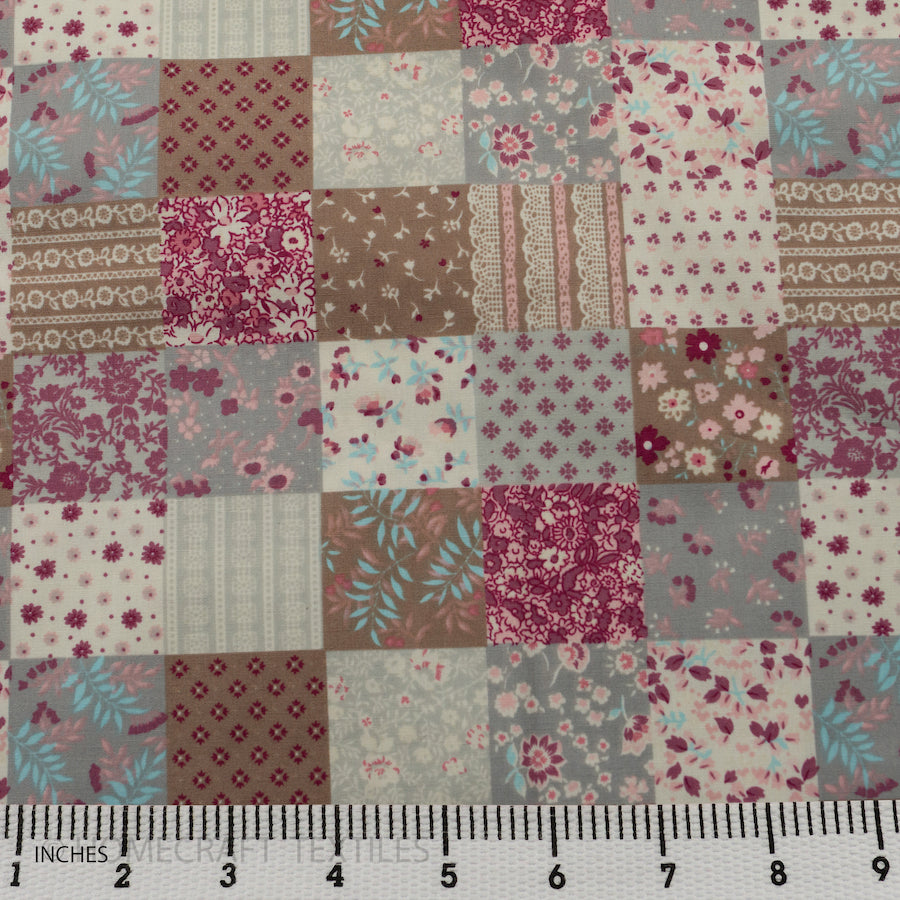 Flower Design Cotton Prints by Homecraft Textiles - Online Fabric Store