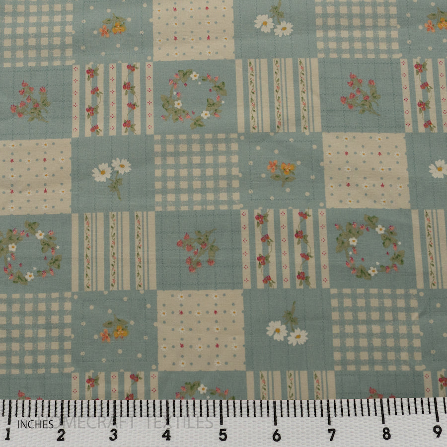 Flower Design Cotton Prints by Homecraft Textiles - Online Fabric Store