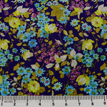 Flower Design Cotton Prints by Homecraft Textiles - Online Fabric Store
