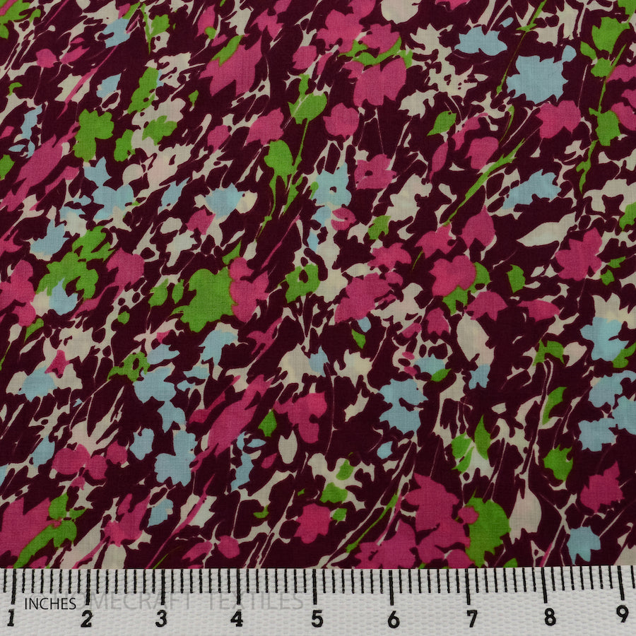 Flower Design Cotton Prints by Homecraft Textiles - Online Fabric Store