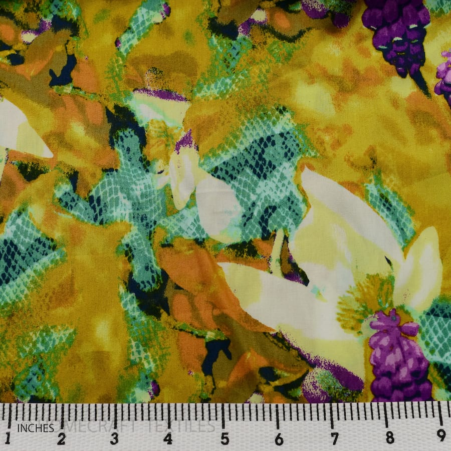 Flower Design Cotton Prints by Homecraft Textiles - Online Fabric Store