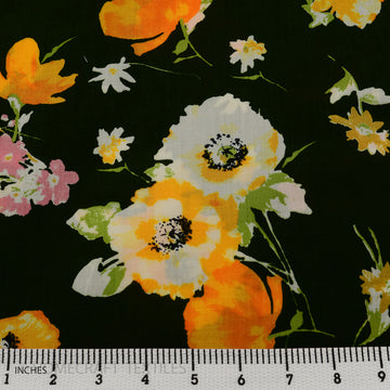 Flower Design Cotton Prints by Homecraft Textiles - Online Fabric Store