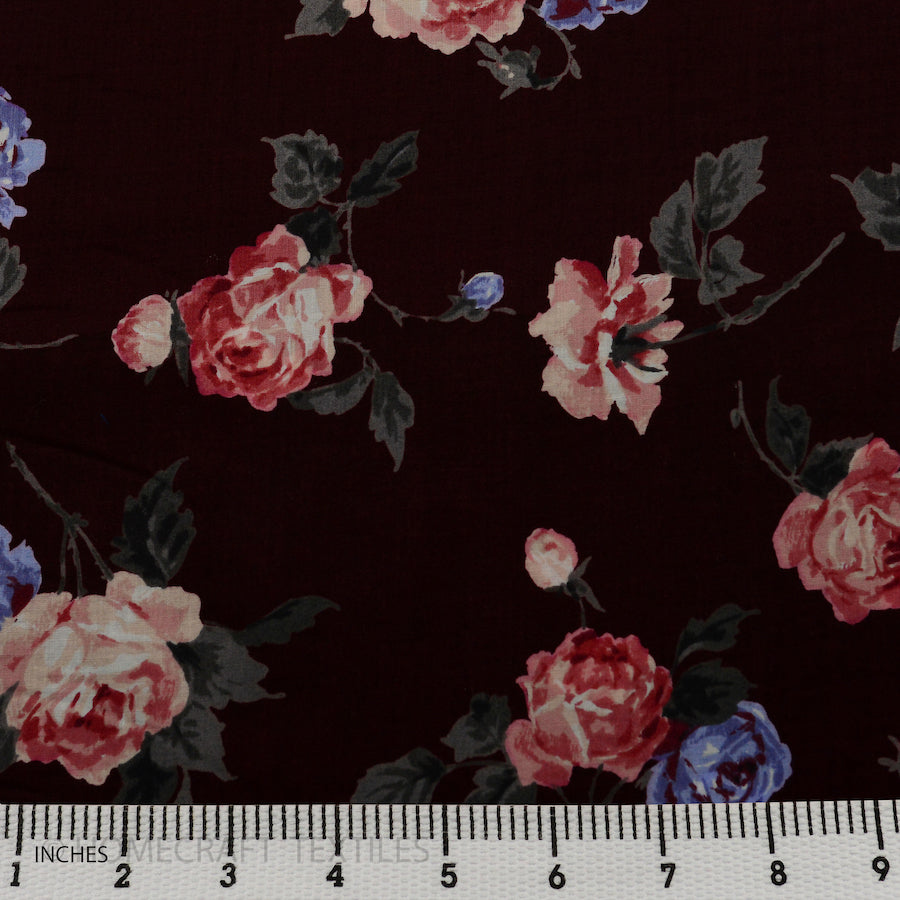 Flower Design Cotton Prints by Homecraft Textiles - Online Fabric Store