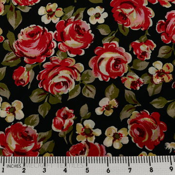 Flower Design Cotton Prints by Homecraft Textiles - Online Fabric Store