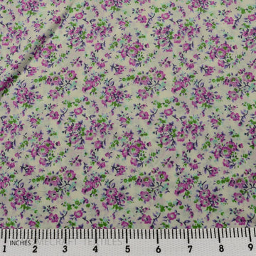 Flower Design Cotton Prints by Homecraft Textiles - Online Fabric Store