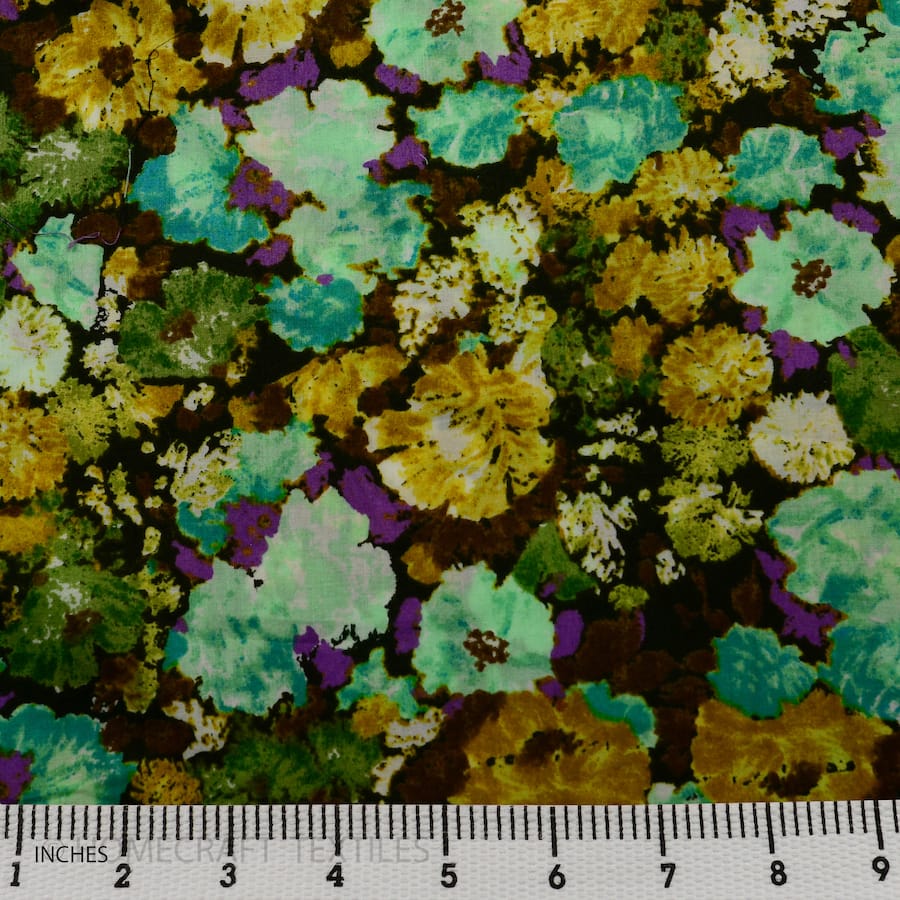 Flower Design Cotton Prints by Homecraft Textiles - Online Fabric Store