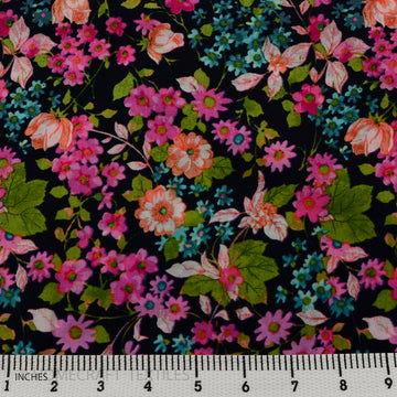 Flower Design Cotton Prints by Homecraft Textiles - Online Fabric Store