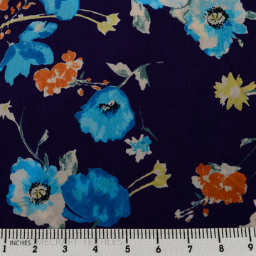 Flower Design Cotton Prints by Homecraft Textiles - Online Fabric Store