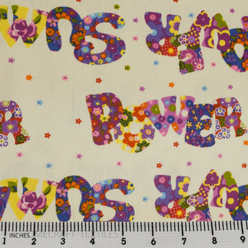Summer Power Printed Cotton Canvas by Homecraft Textiles - Fabric Online Australia