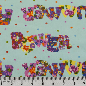 Summer Power Design Printed Cotton Canvas by Homecraft Textiles - Fabric Online Australia